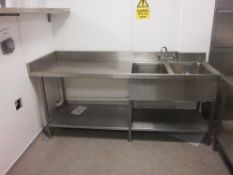 Right Hand Double SInk