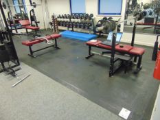 Hard Plastic Click Lock Gymnasium Flooring