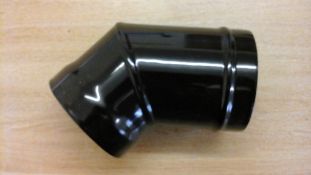 5" Black 135 Elbow