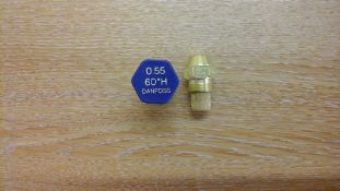 118 x Danfoss 60H Nozzles Various Output