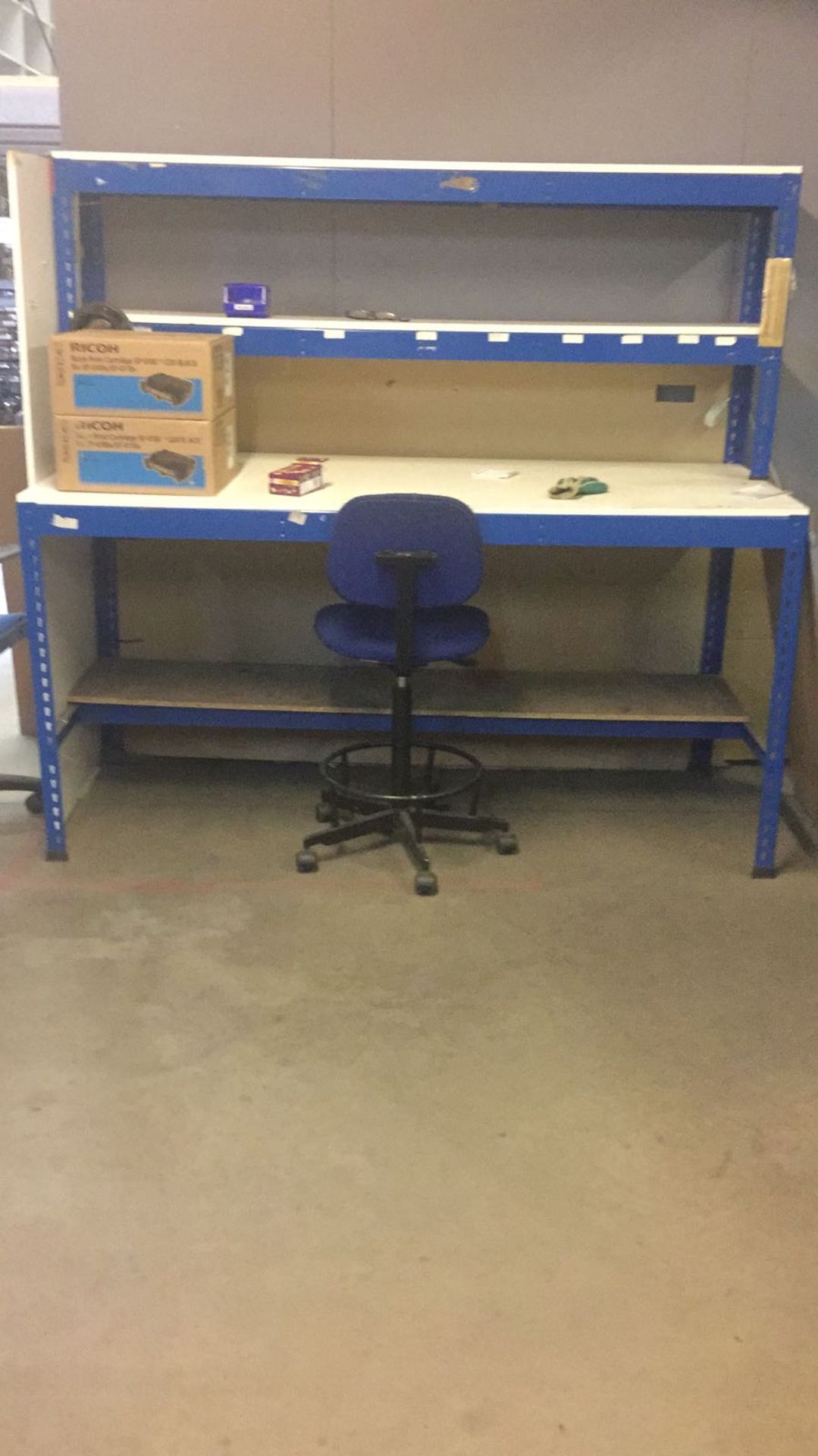 Large Steel Sturdy Work/Tool Bench