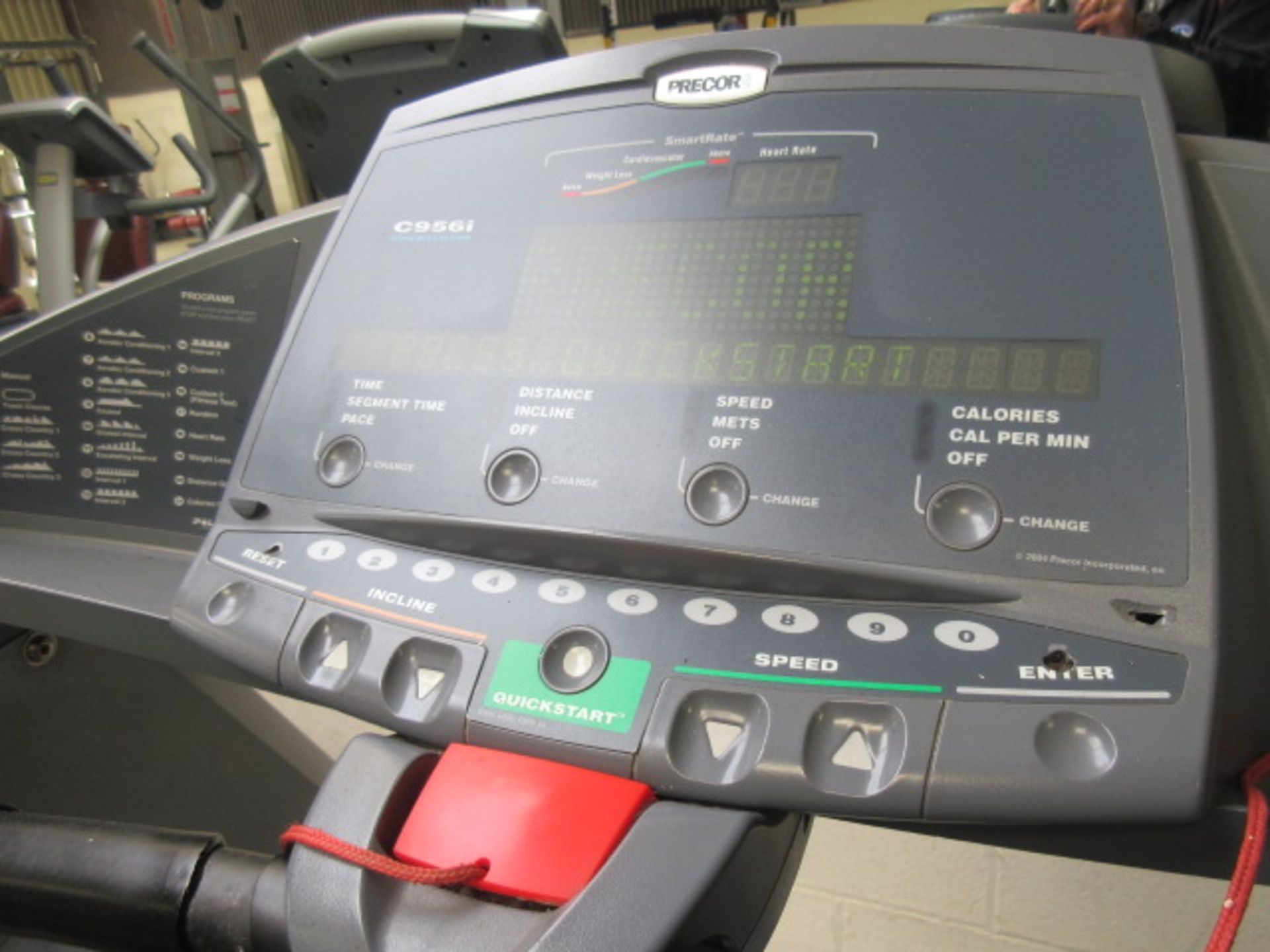 Precor 956i Treadmill - Bild 5 aus 8