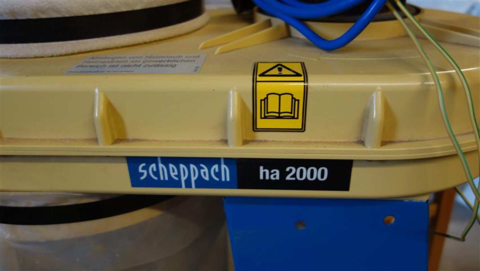 Scheppach HA 2000 Dust Extractor 240V - Bild 2 aus 2