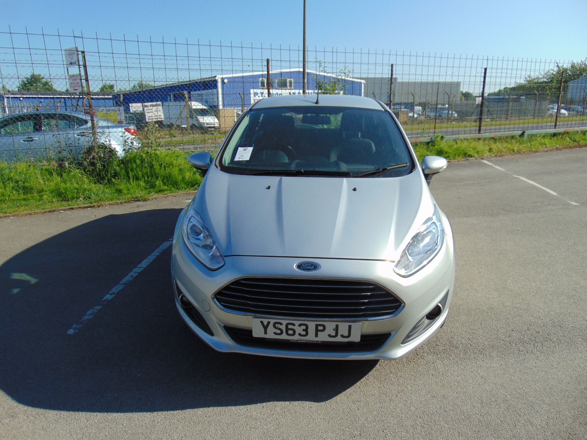 Silver Ford Fiesta ZETEC Econetic TDCI - Image 2 of 7