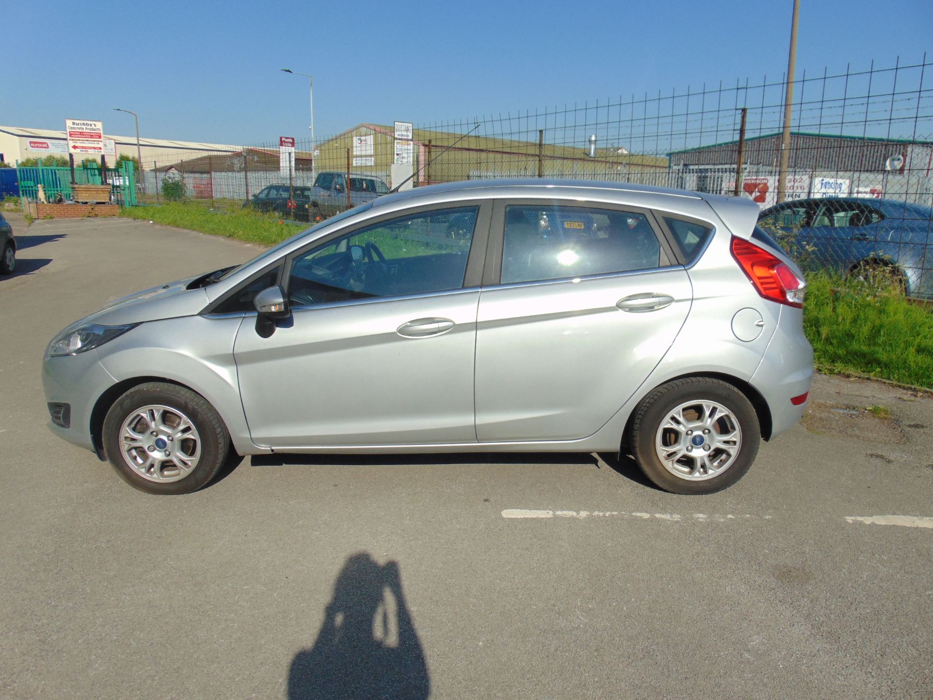Silver Ford Fiesta ZETEC Econetic TDCI - Image 4 of 7
