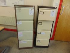 3 Filing Cabinets, 2 Large, 1 Small