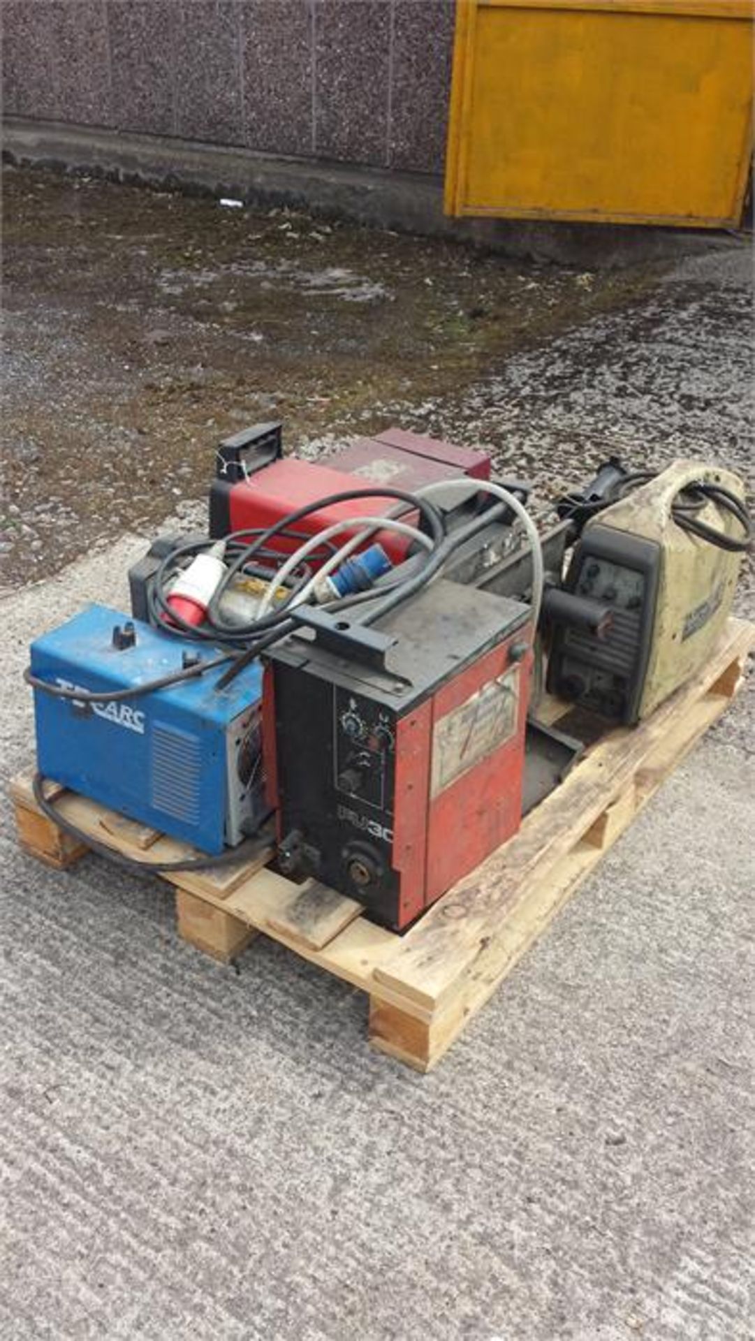 Pallet of Welding Equipment