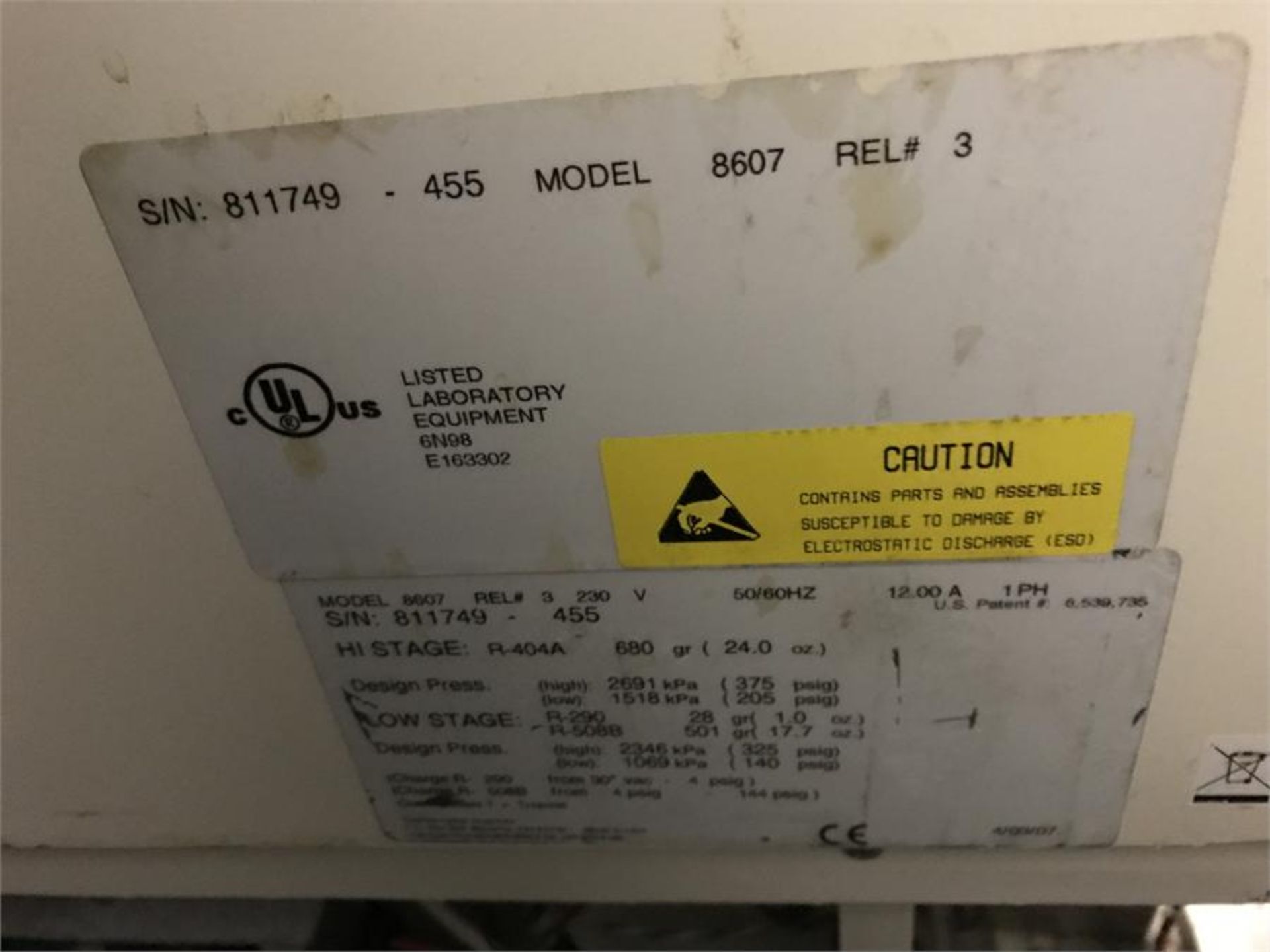 Thermo Forma 8607 Ultra Low Temperature Freezer - Image 3 of 3