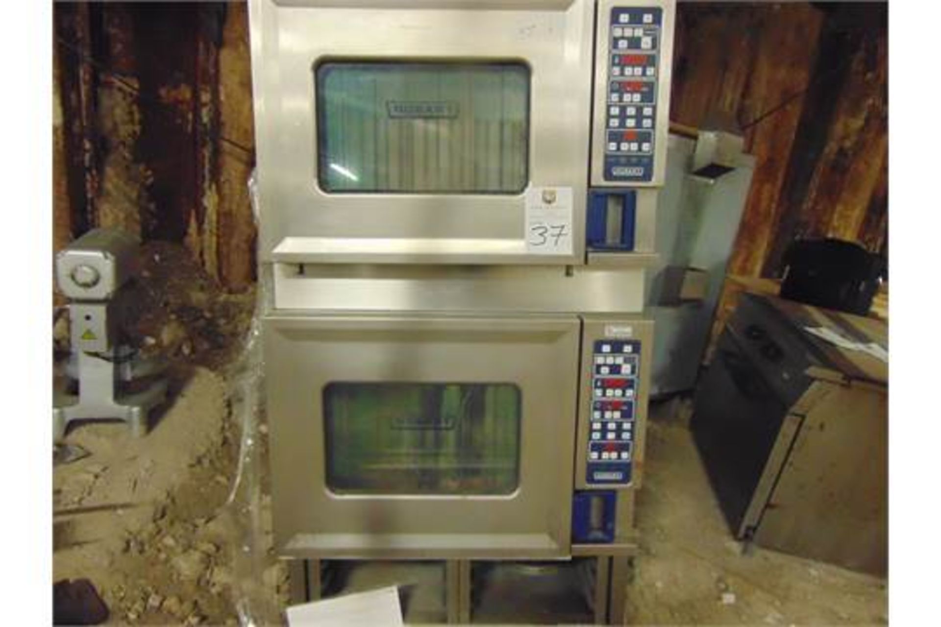 Hobart double oven