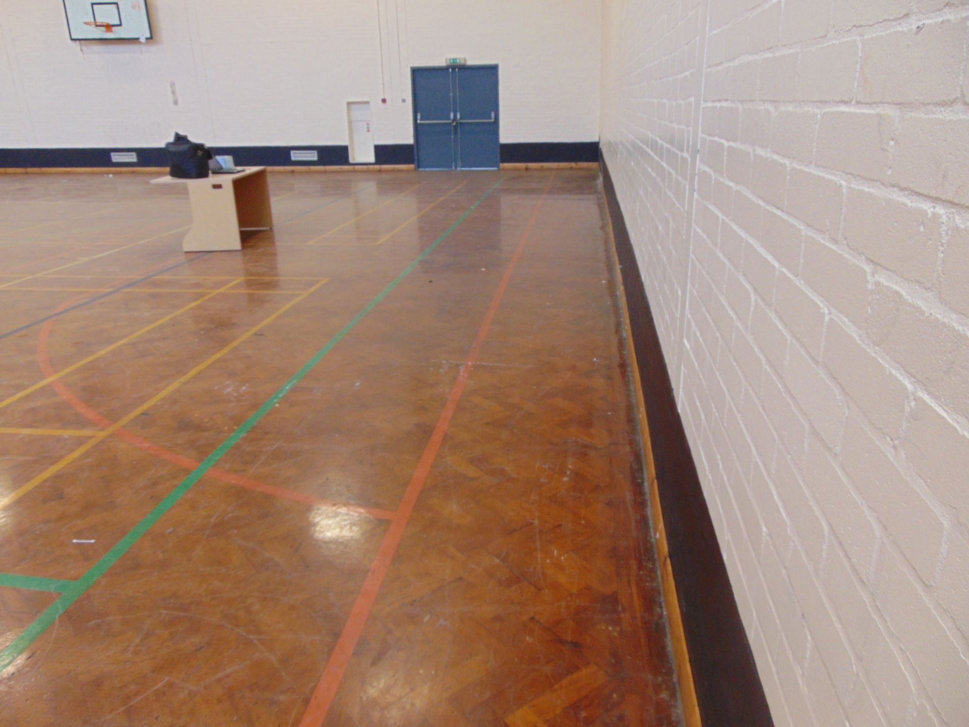 Entire Parquet Flooring in Sports Hall - Image 4 of 9