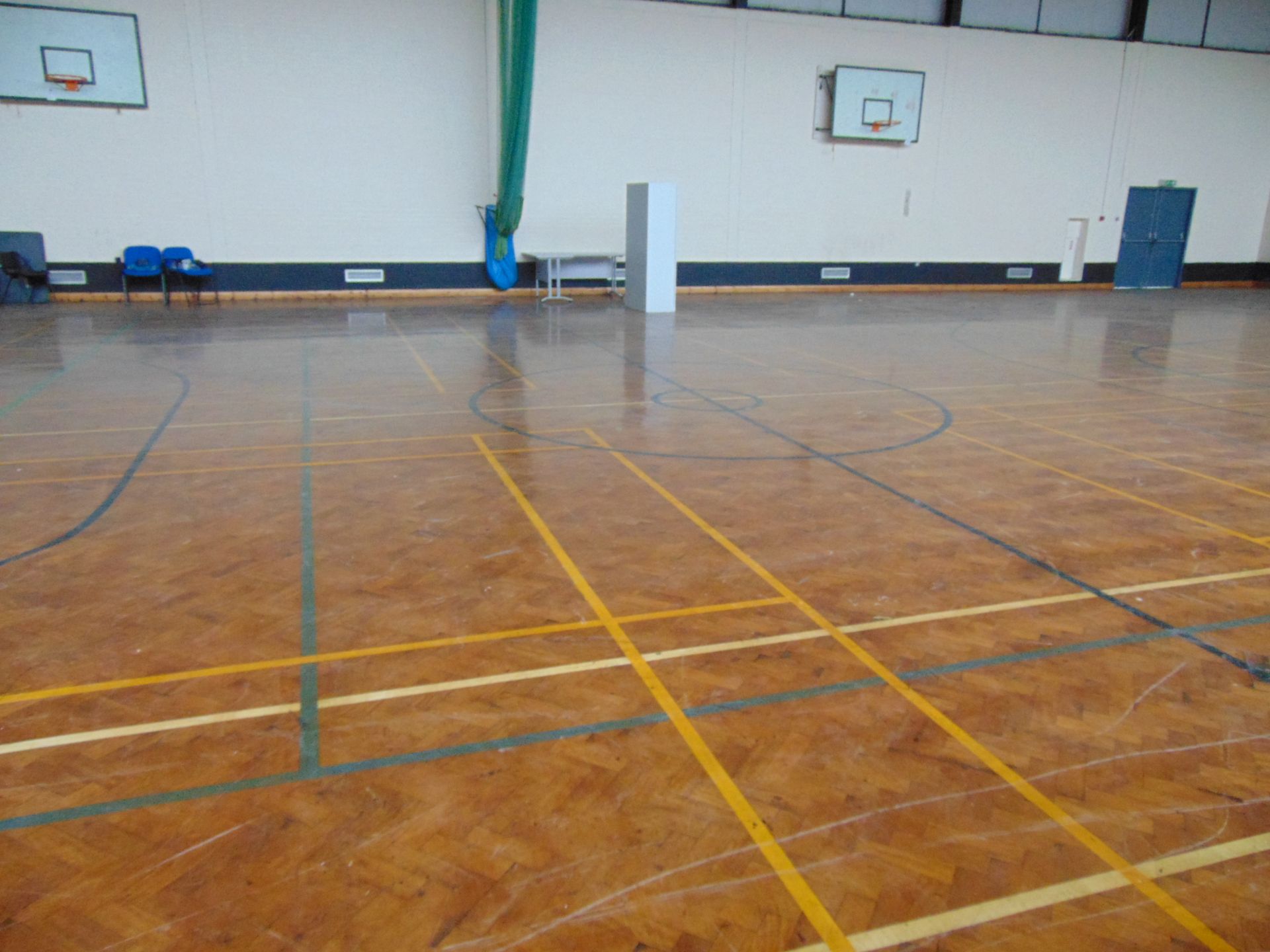 Entire Parquet Flooring in Sports Hall - Image 8 of 9