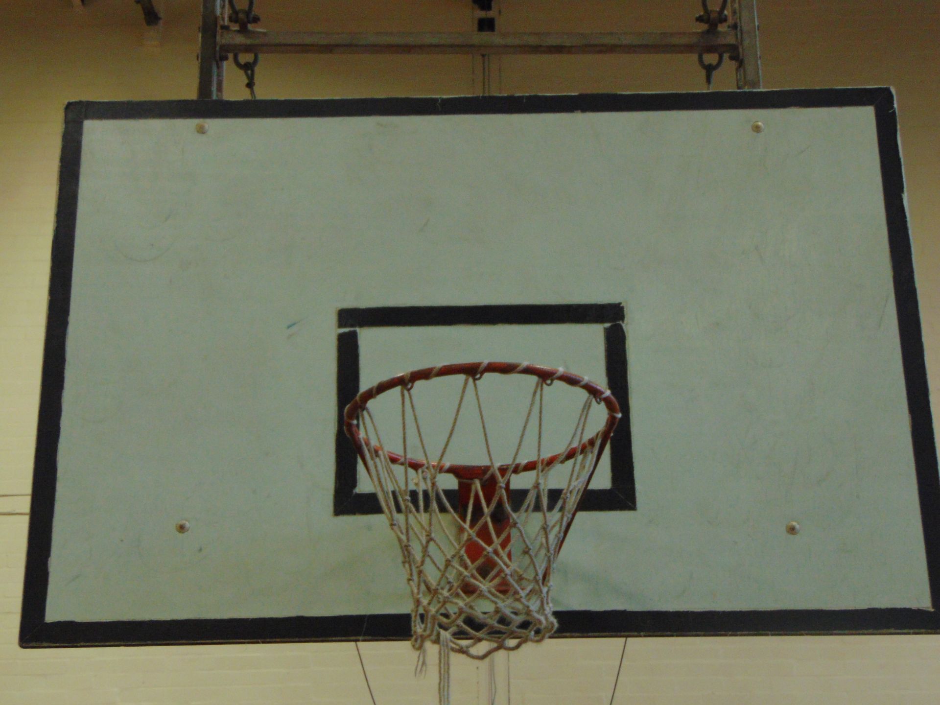 Folding Basketball Court Hoops x 2