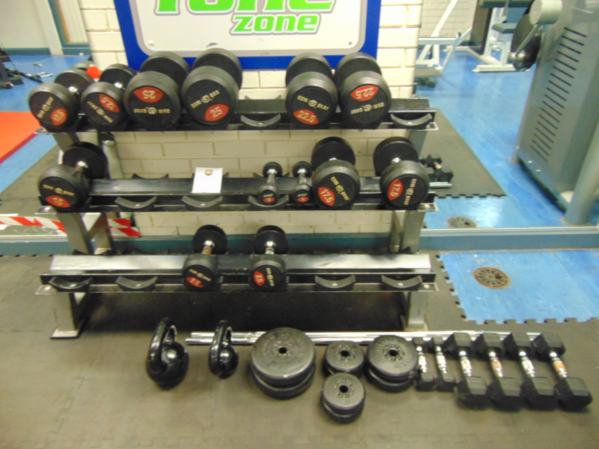 Gym Gear Dumb Bell Station Weights From 2kg to 25kg