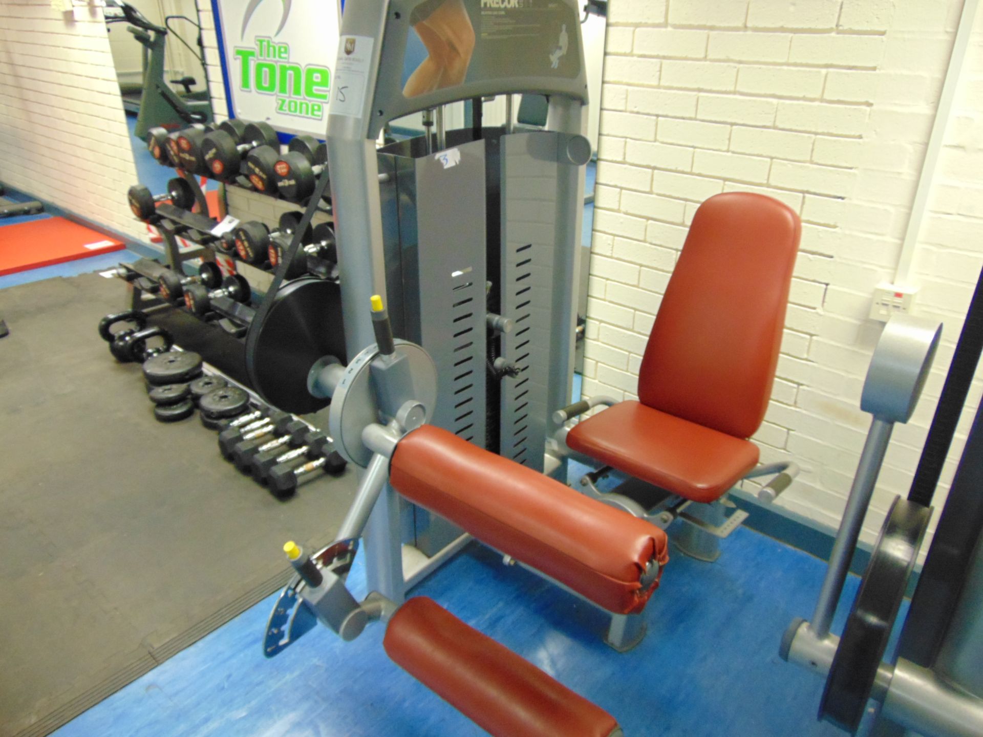 Precor USA Infinity Line Seated Leg Curl Machine - Image 2 of 5