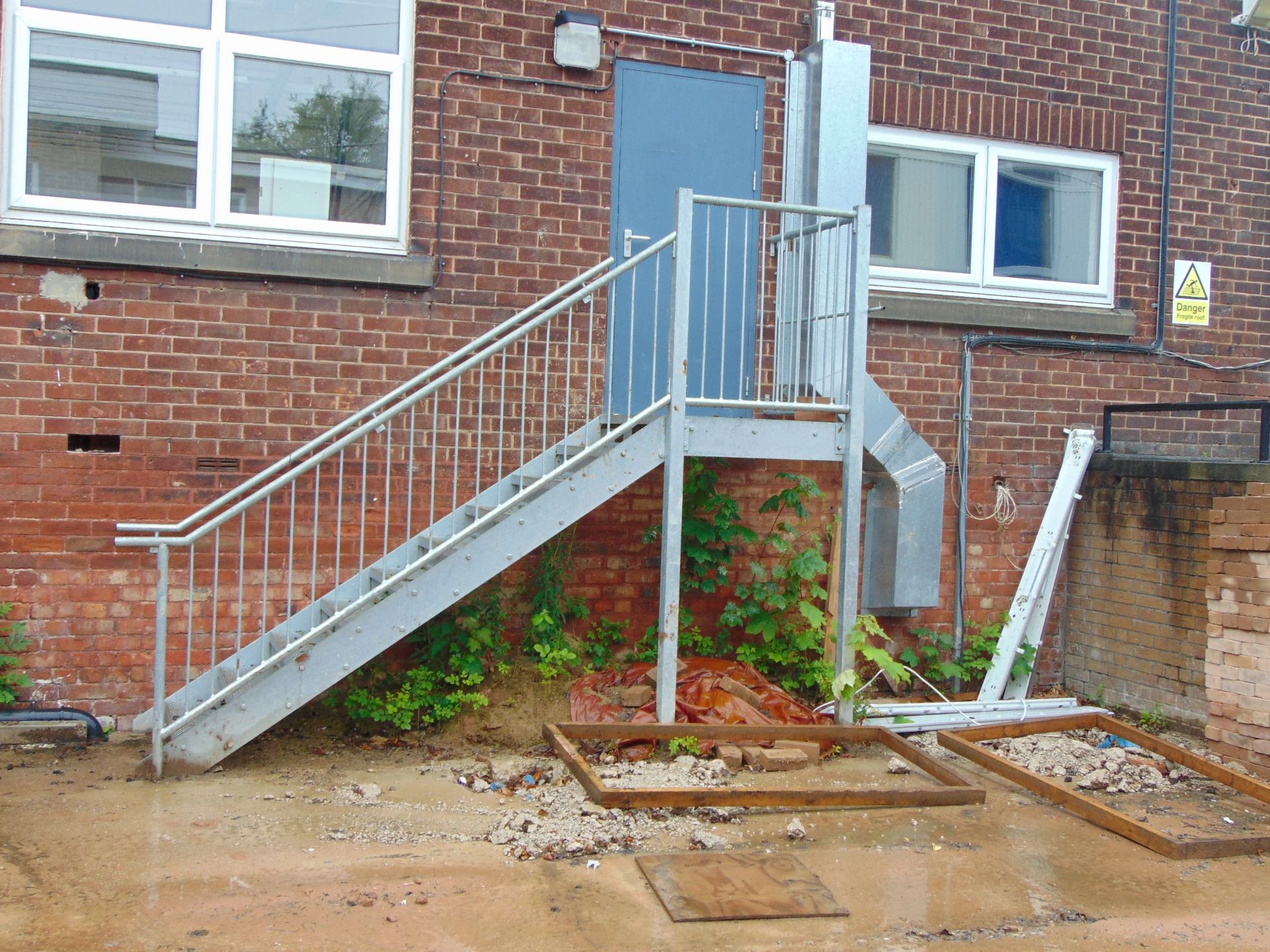 External Steel Staircase