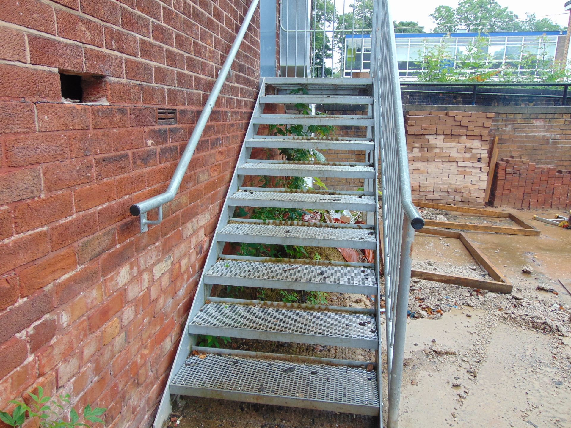 External Steel Staircase - Image 2 of 4