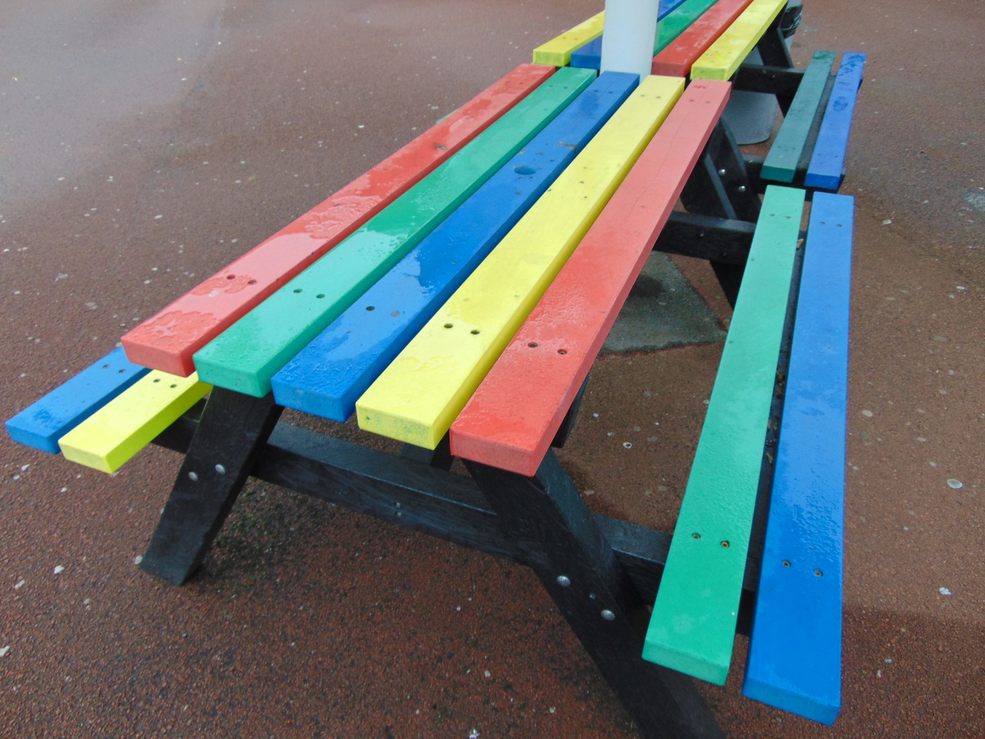 Picnic Bench Multi Coloured