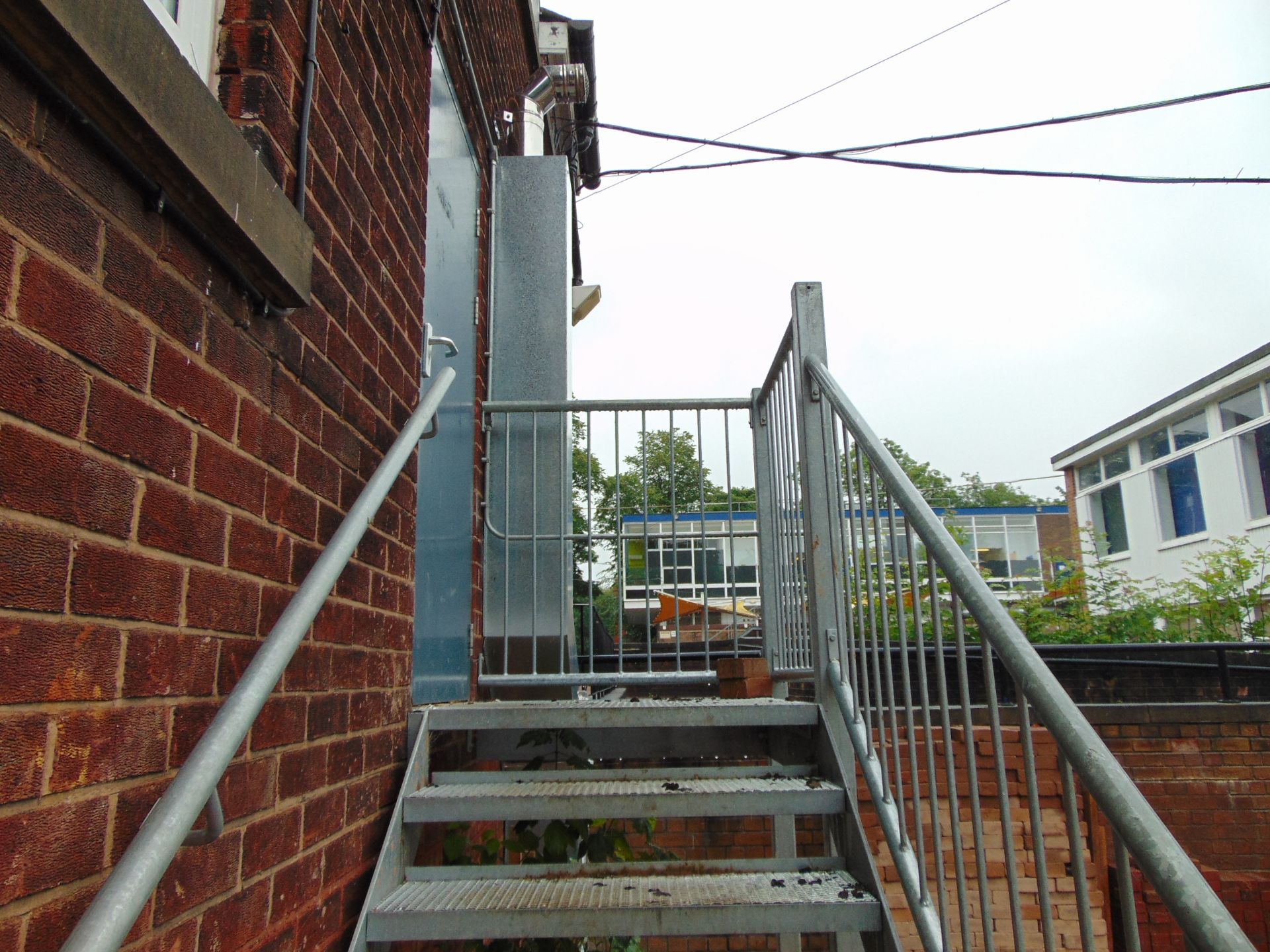 External Steel Staircase - Image 3 of 4