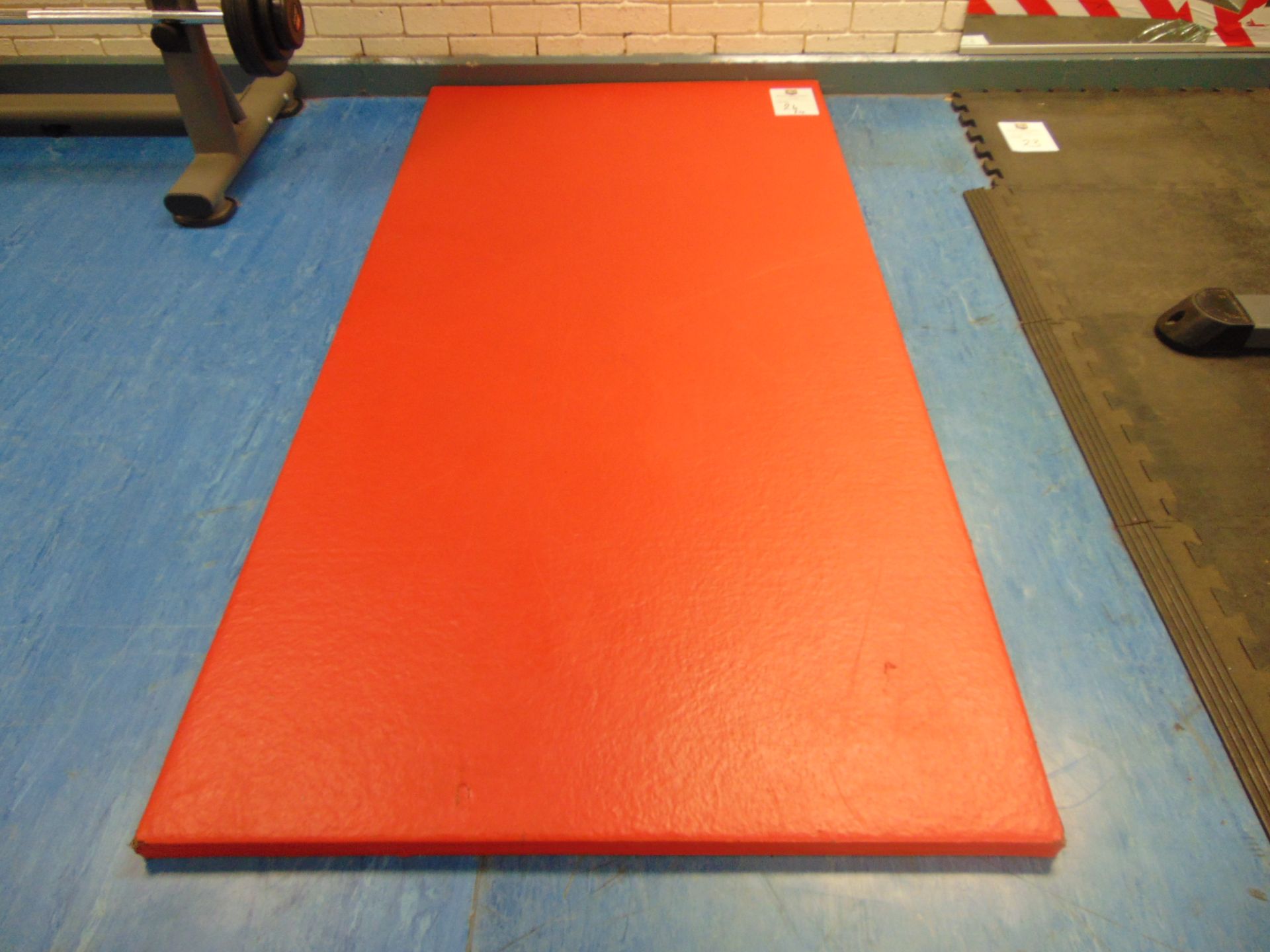 Red Work Out Mats x 4 1000mm x 2000mm