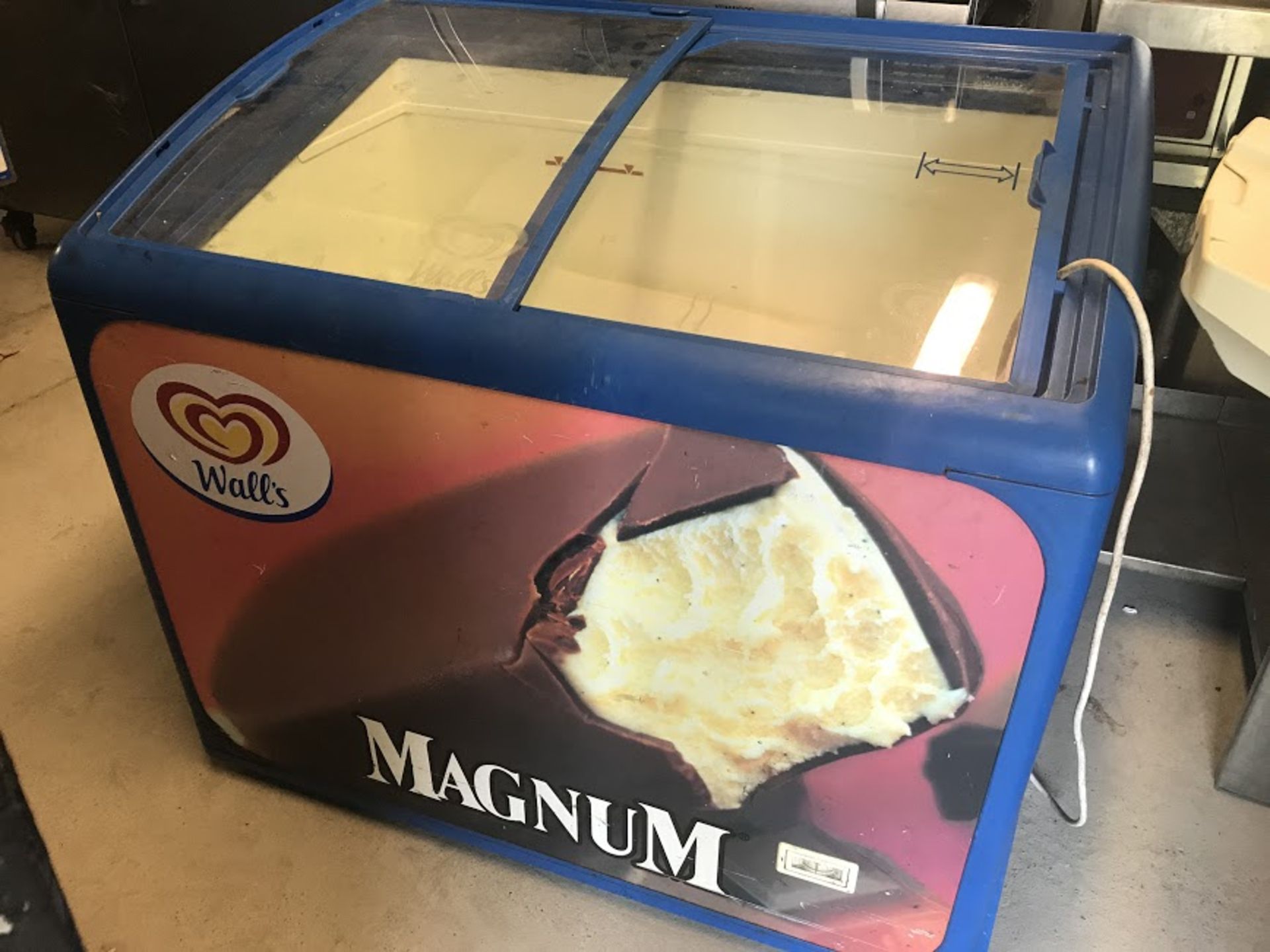 Walls Magnum Ice Cream Freezer - Image 2 of 3