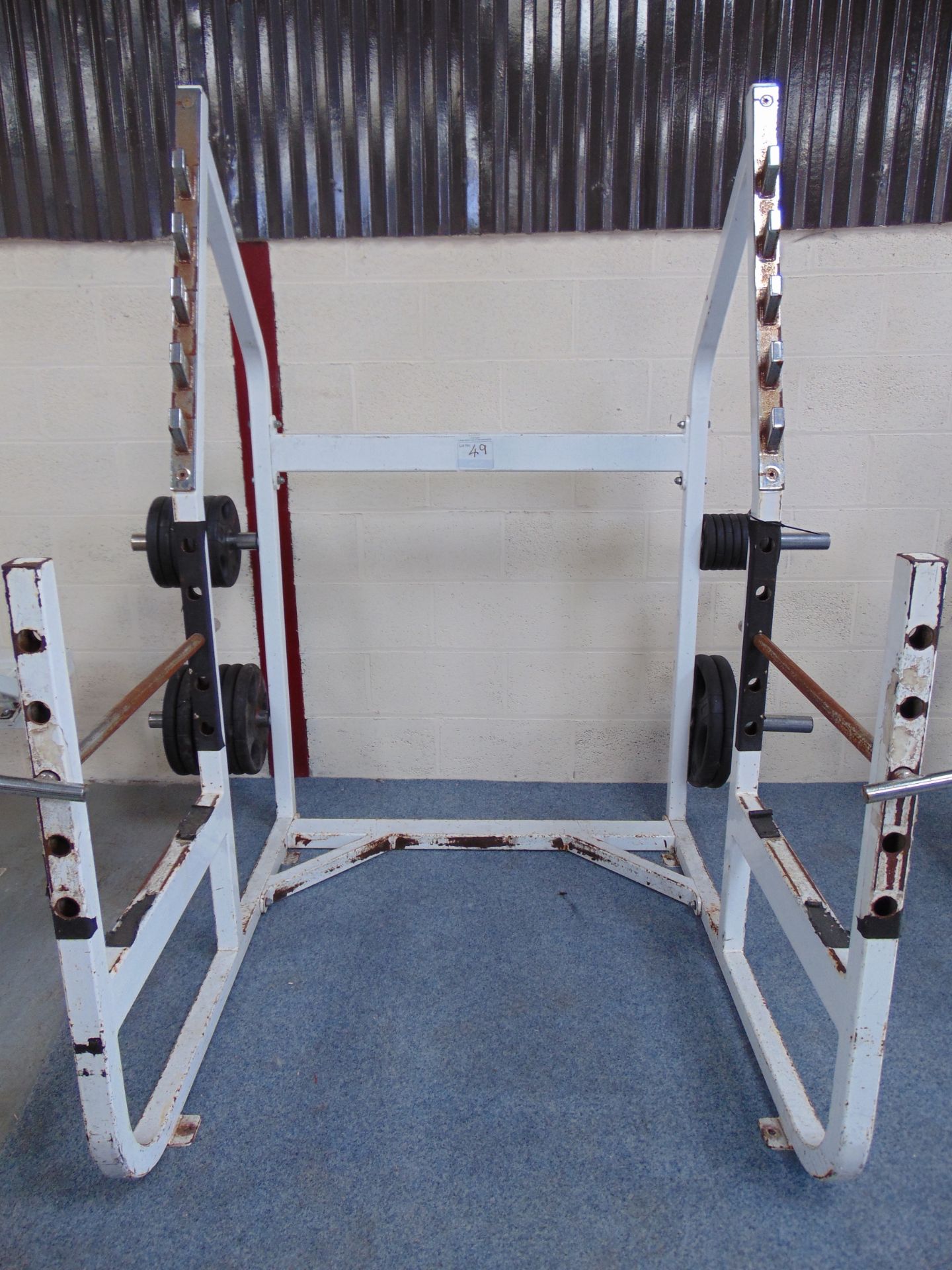 Squat Rack With Weights Included