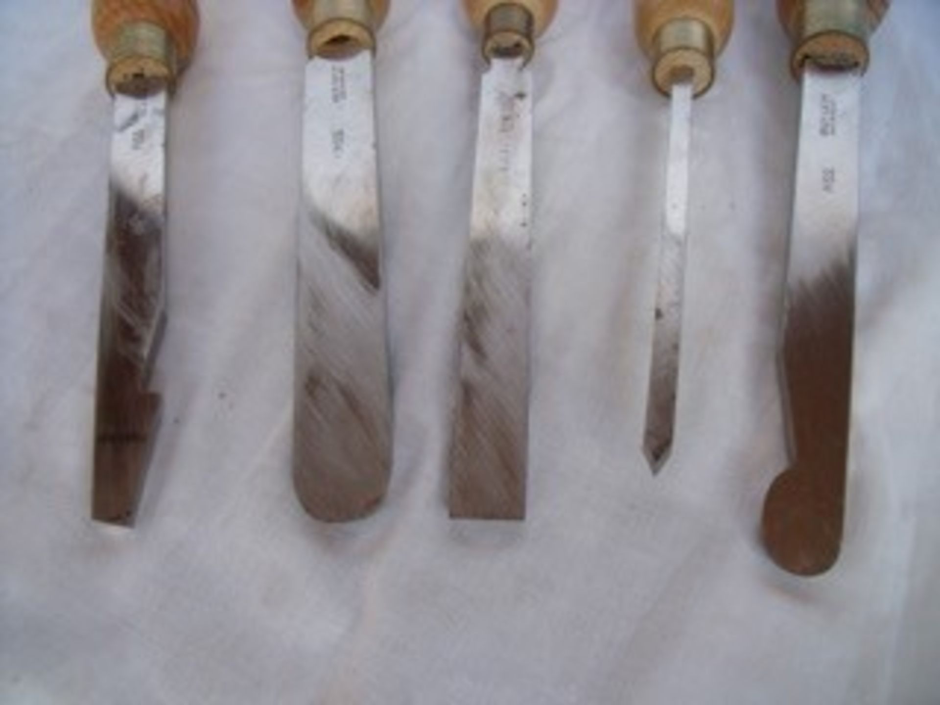 Selection of 15 Wood Turning Cutting Tools By Robert Sorby And Ashley Isles - Image 5 of 6