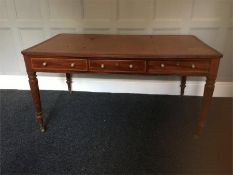 19th Century Mahogany Writing Table.