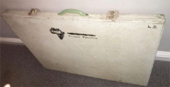 Vintage Tool Box/ Screw Case/ Small Item Carry Case