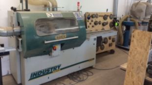 Rojek CHF18 Four Sided Planer With 4 Cutter Blocks