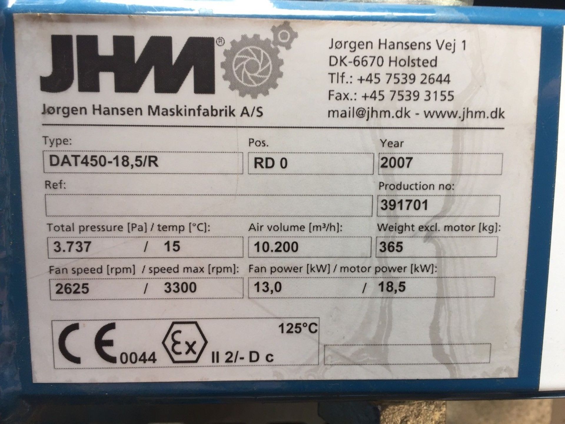 Industrial 18kW Extractor Fan - Image 5 of 6