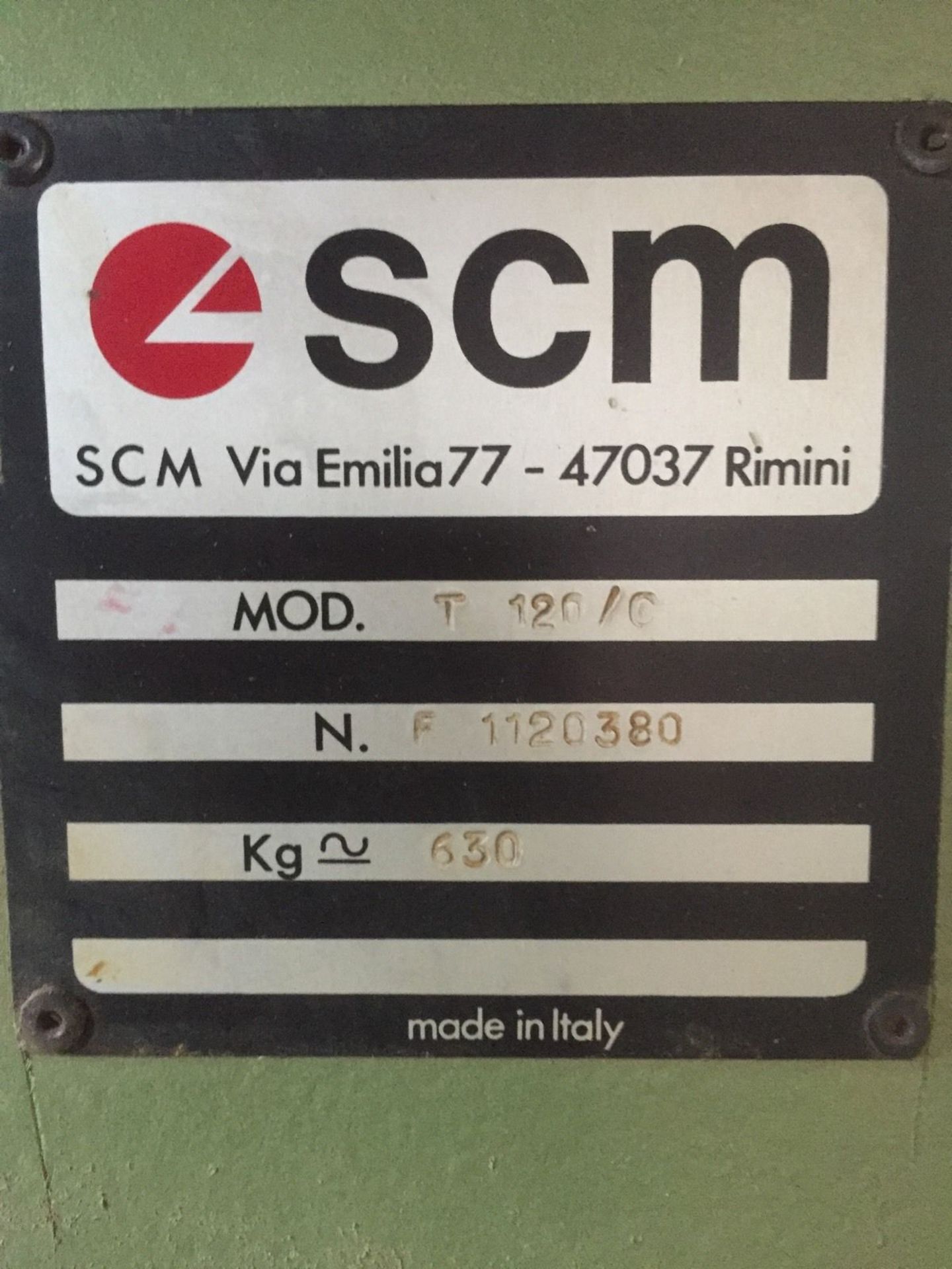 Spindle Moulder SCM T120C - Image 4 of 7