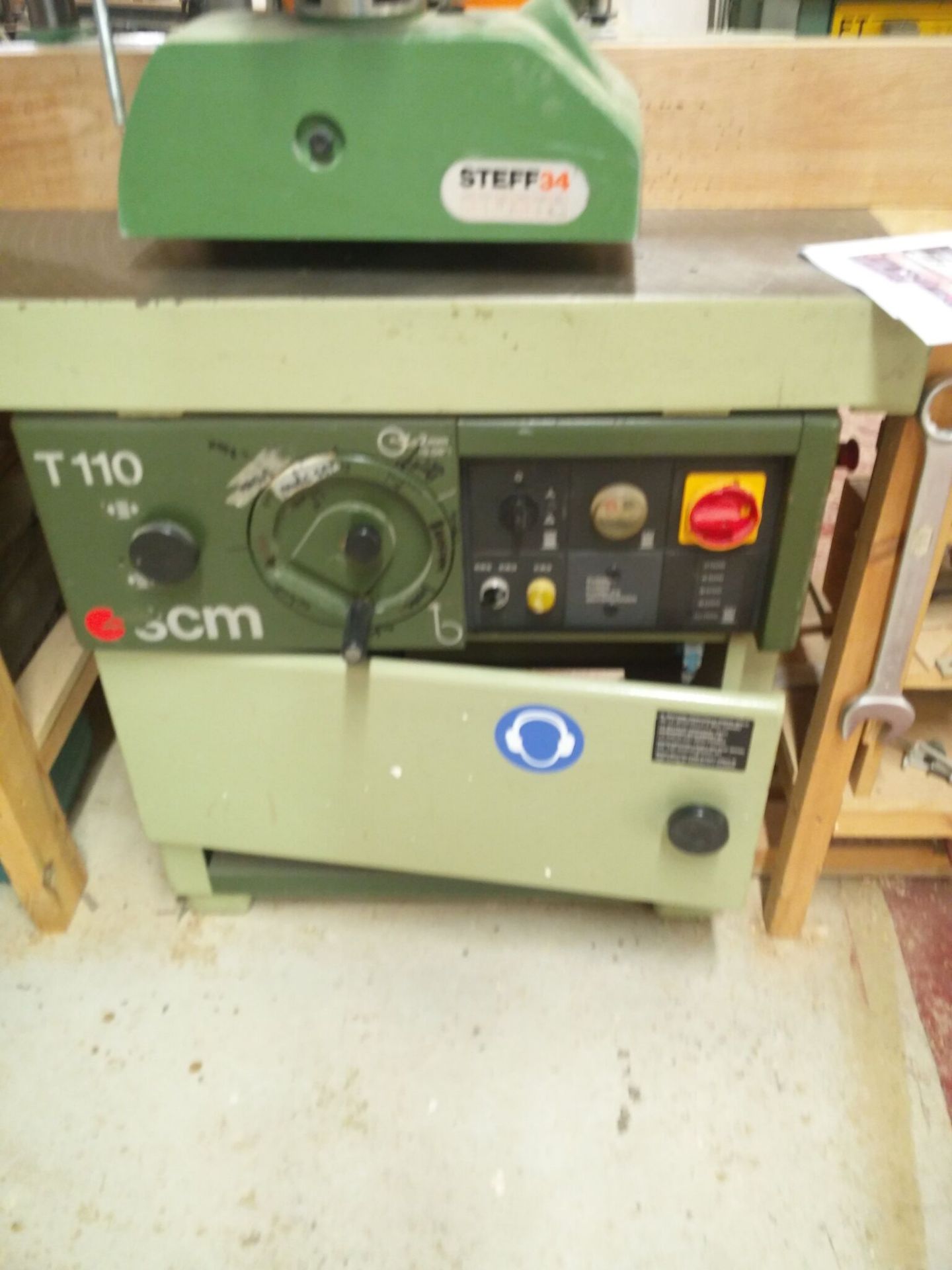 SCM T110 Spindle Moulder With Steff Feed - Image 4 of 5