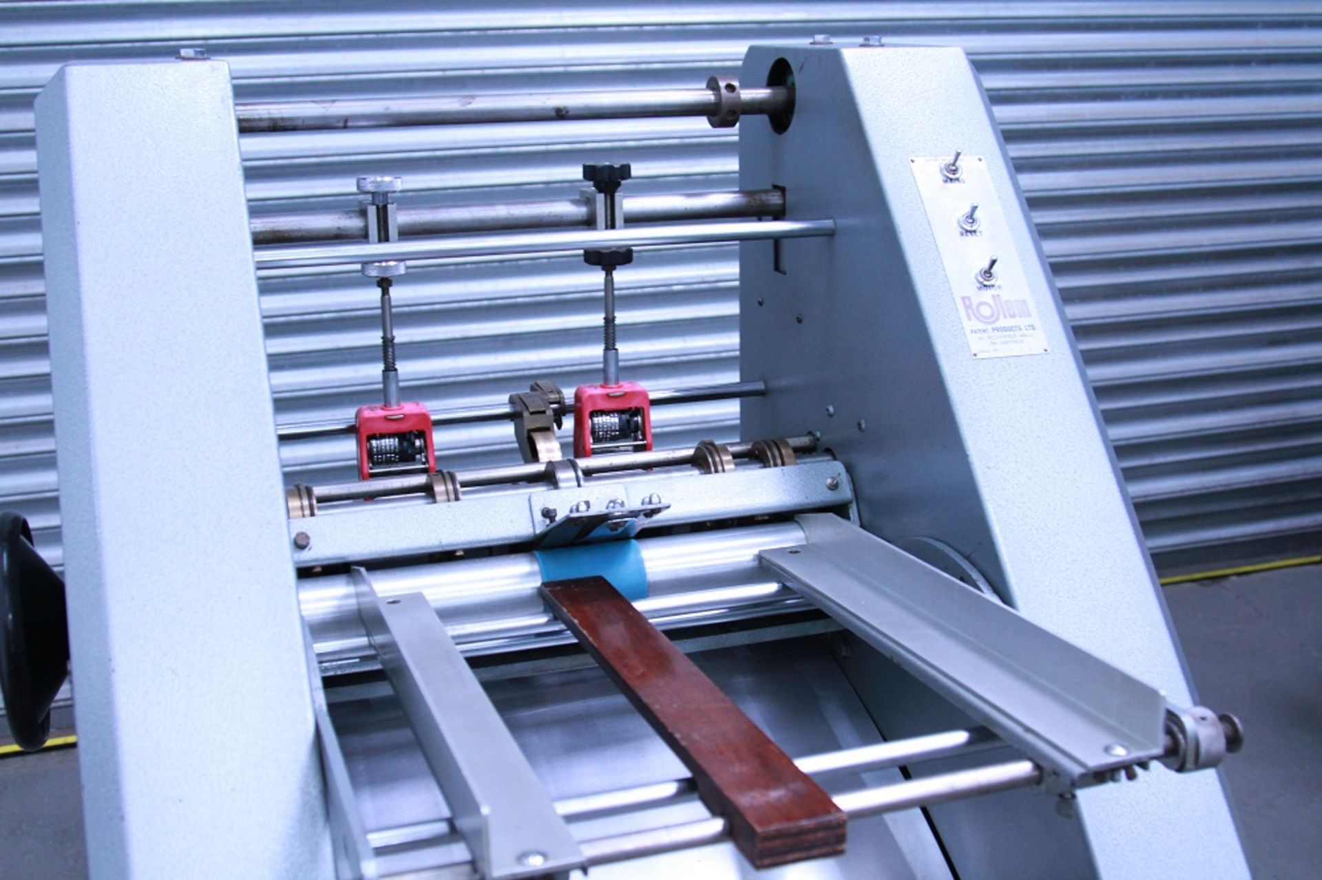 Rollem Auto 4 Numbering, Perforate and scoring machine - Image 2 of 2