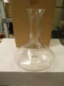 2 Boxed Glass Decanters With Flat Bases