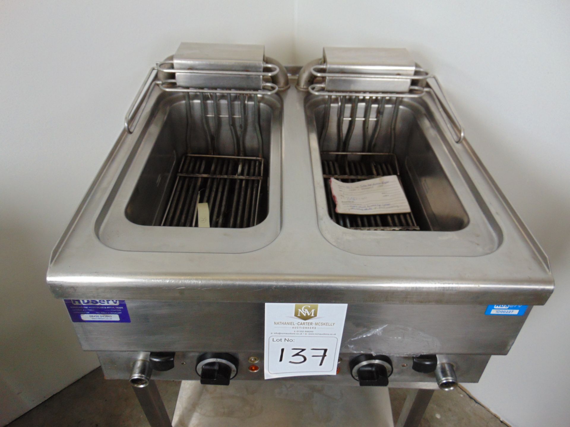 Table Top Double Fryer. - Bild 2 aus 2