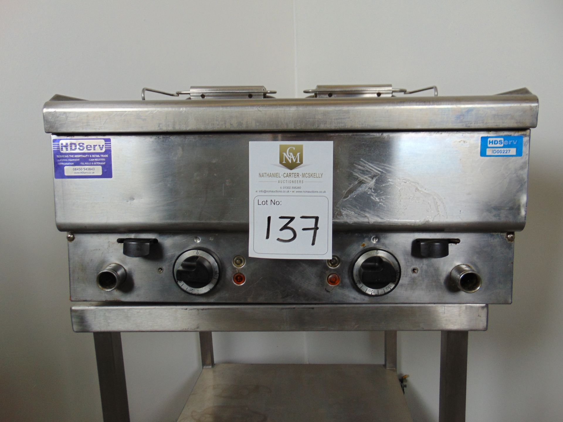 Table Top Double Fryer.