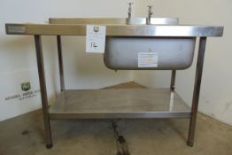 Sink Unit with Taps