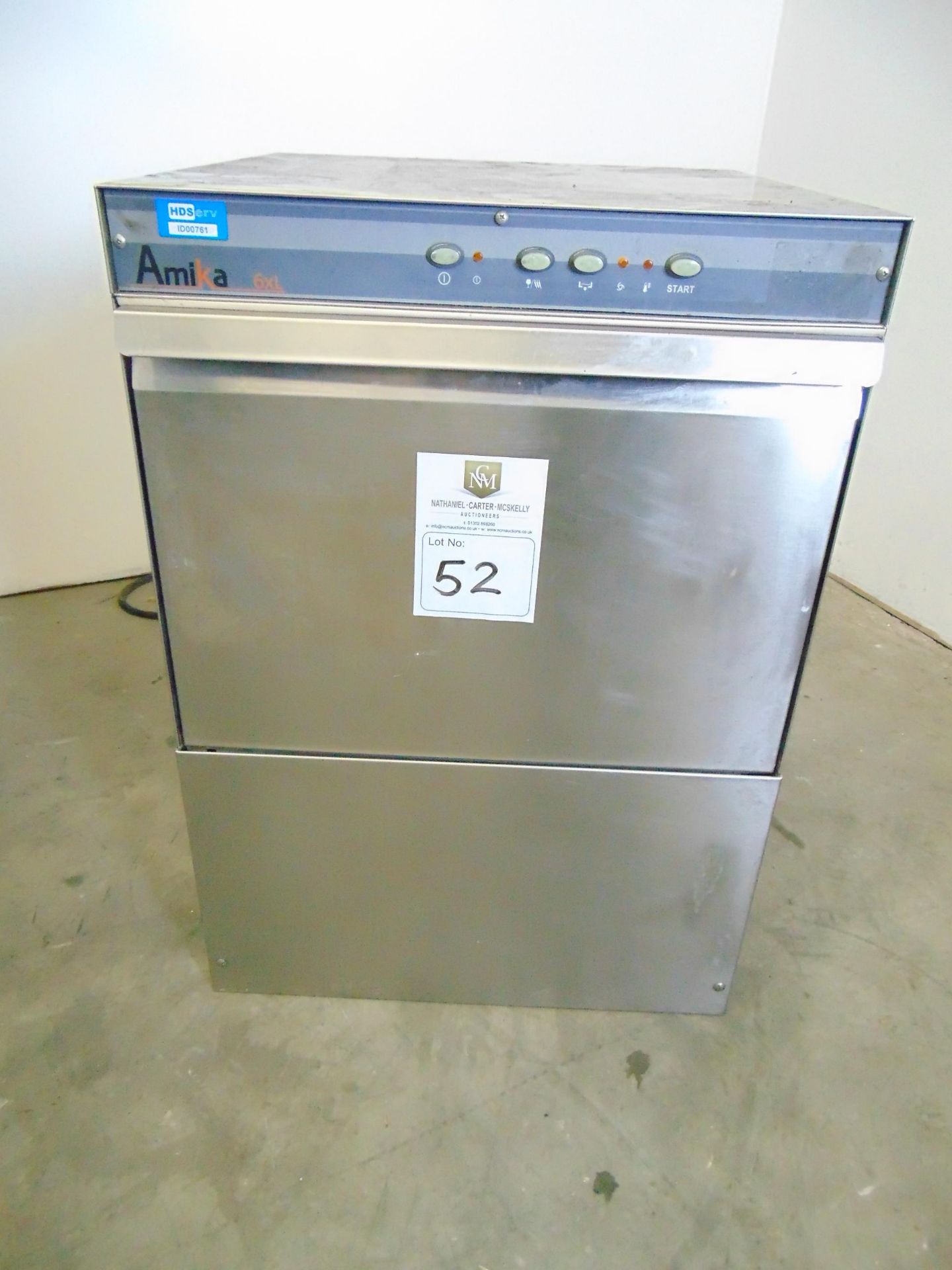 Amika Commercial Dishwasher