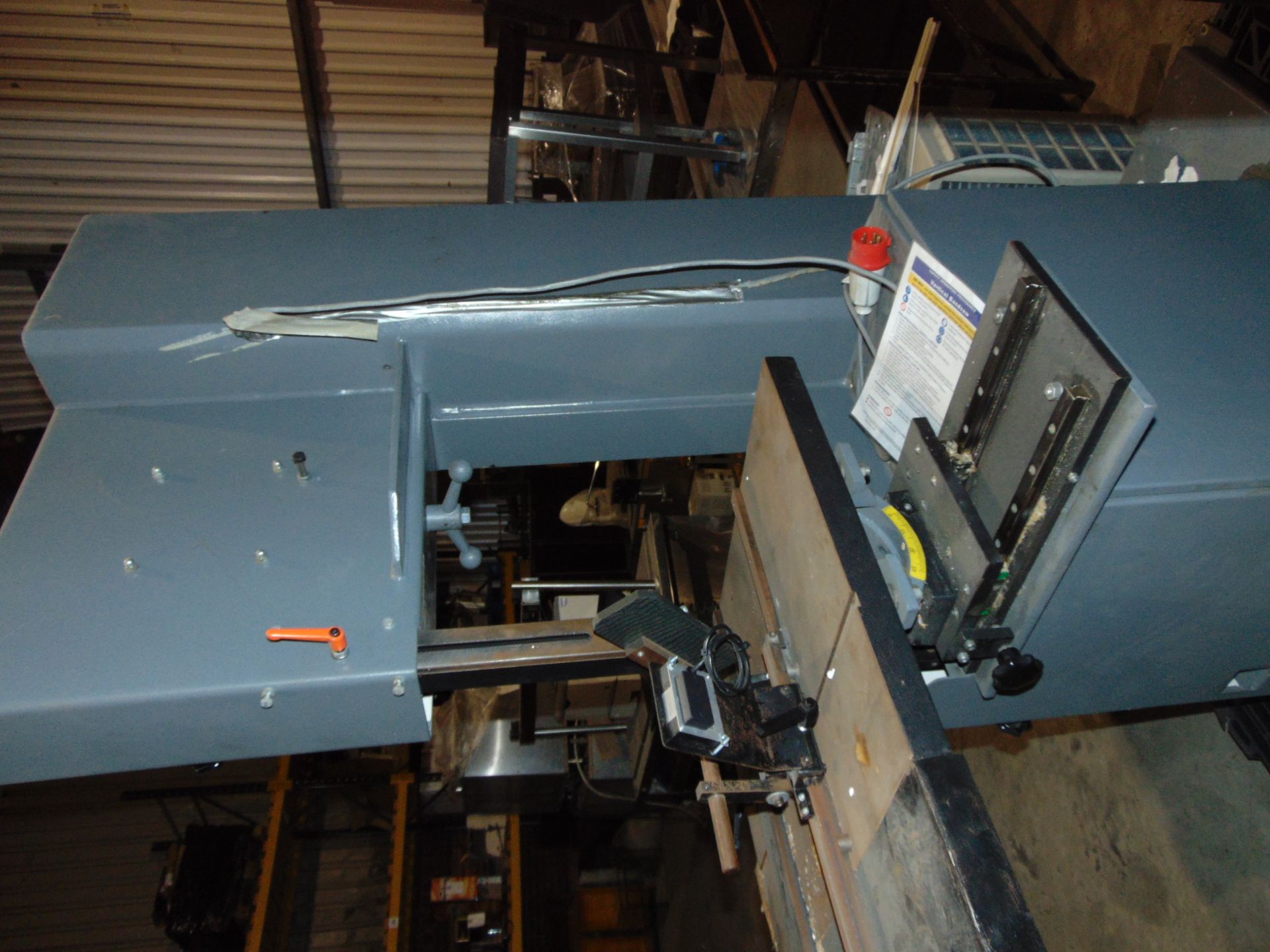 Bauer Maschinbau vertical band saw - Image 4 of 7