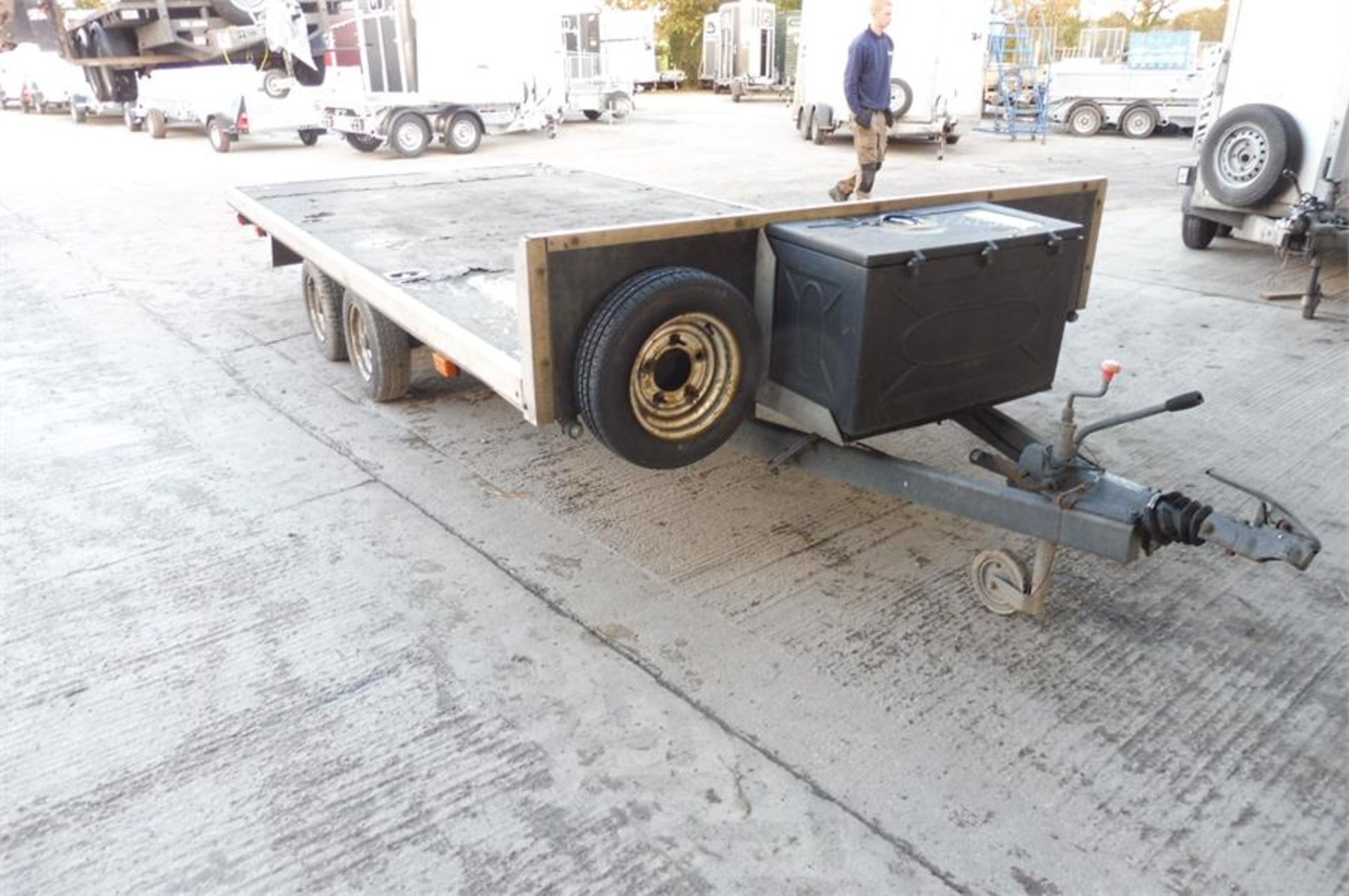 Flatbed Trailer. - 14x7