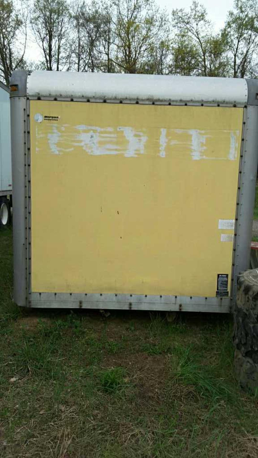 Semi Truck Box 8' x 22' - Yellow - Image 4 of 6