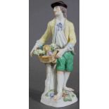 "Marketender". Meissen. 1. Wahl. Höhe ca. 19,5 cm. Spätes 20. Jhd.