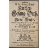 "Vermehrtes Lüneburgisches Kirchengesangbuch". Dritte Auflage, Lüneburg 1771. Lese-, Alters- &