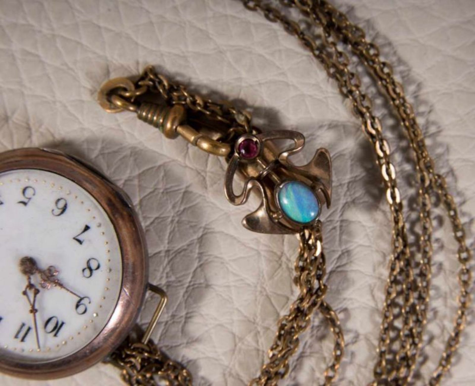 7teiliges Konvolut alter/antiker Uhren. Bestehend aus 4 Armband- & 3 Taschenuhren. Teilweise Silber. - Image 13 of 14