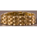 16gliedriges Armband 585er Gelbgold. Sehr schöner, wenig getragener Erhaltungszustand mit