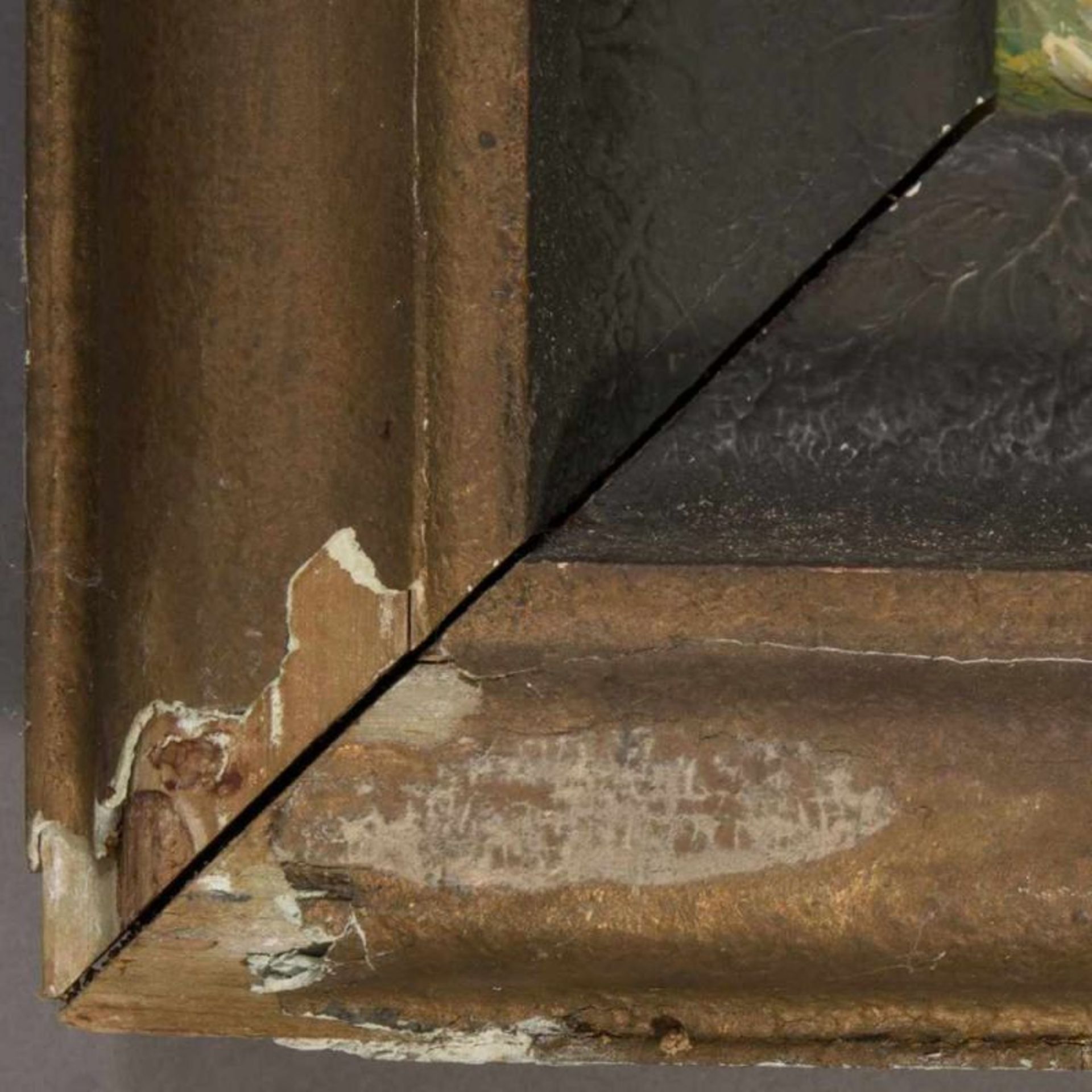 "Talblick". Gemälde, Öl auf Sperrholz. Signiert J Dederichs = Josef Dederichs (Bleibuir 1873 - - Image 7 of 10