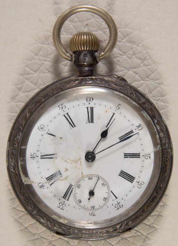 2 alte/antike Taschenuhren, Silber. Um 1900. Ungeprüft. 2 Uhrenketten beigegeben. - Image 17 of 22