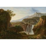 SCHÖDLBERGER, JOHANN NEPOMUK 1779 Wien - 1853 ebenda, zugeschrieben Italienische Landschaft mit