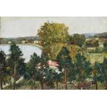 Ury, Lesser 1861 Birnbaum/Posen - 1931 Berlin Schweriner See. Um 1912 Öl auf Leinwand 46,7 x 67 cm