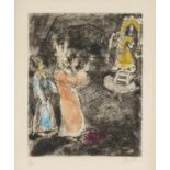 Chagall, Marc 1887 Witebsk - 1985 St. Paul de Vence Moses und Aaron vor dem Pharao. 1931 - 1939